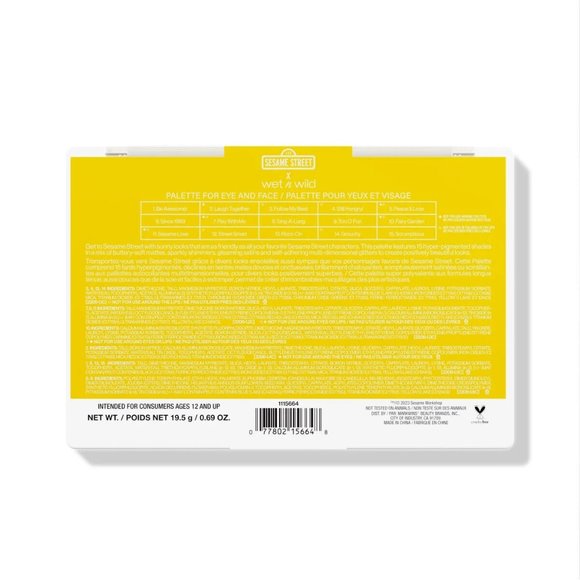 Wet ‘n Wild 123 Sesame Street Palette for Eye and Face - Picture 4 of 4